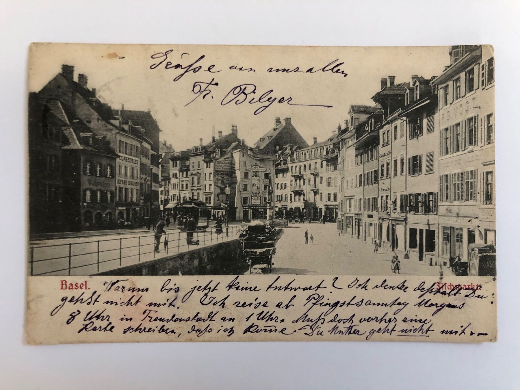 Cartoline postali: AK Basel – Usato da Nunningen venduto da anclaudia