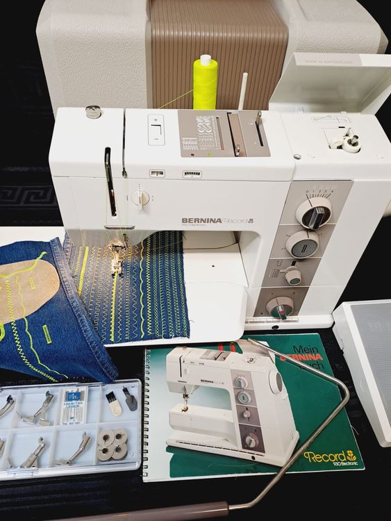 BERNINA 930 RECORD ELECTRONIC GARANTIE 3MT FRISCH REVIDIERT Kaufen