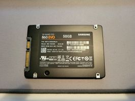 Samsung 860 EVO SSD 500GB 2.5 Zoll SATA