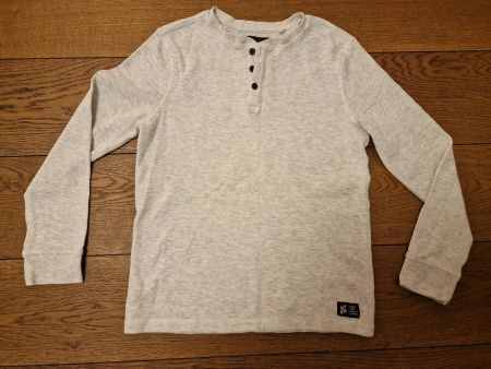 Langarmshirt grau Grösse 158-164 top Zustand!