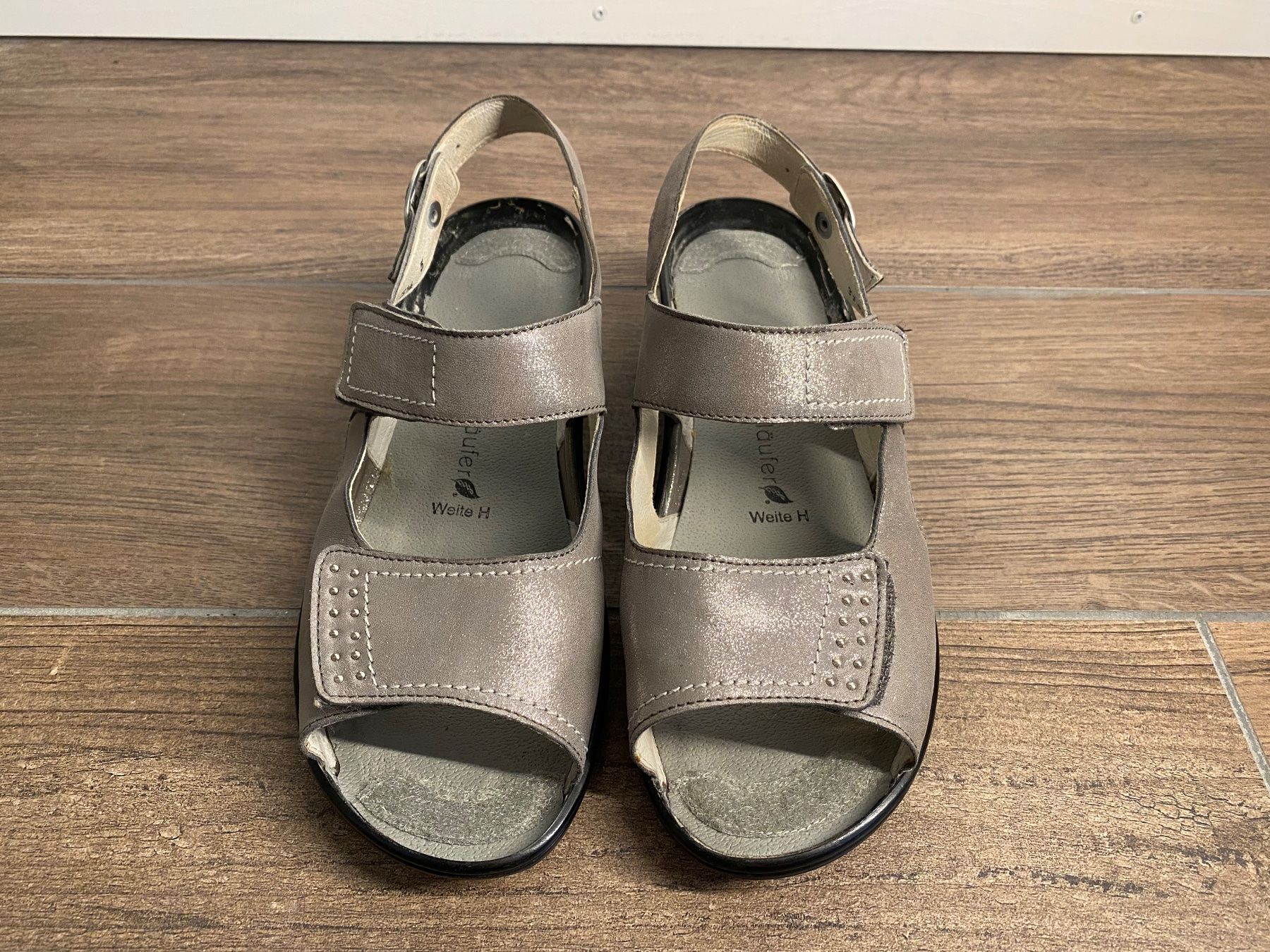 Damenschuhe: Waldläufer Sandalen bronze Gr. 38 – Gebraucht aus Pratteln von a23_j2gs 4