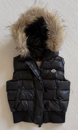 Daunenweste Moncler schwarz Grösse 0 /XS