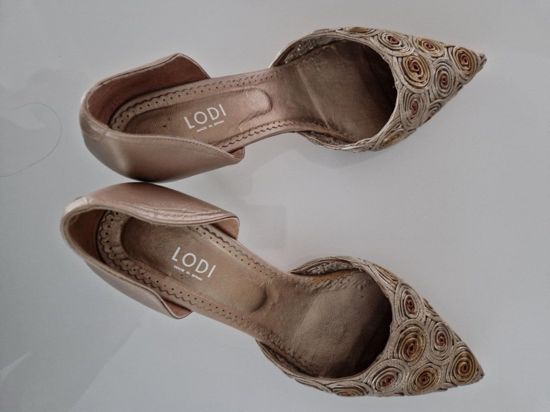 Scarpe da donna: Leder LODI Schuhe , beige, 40 – Usato da Obergösgen venduto da js9_h6hp