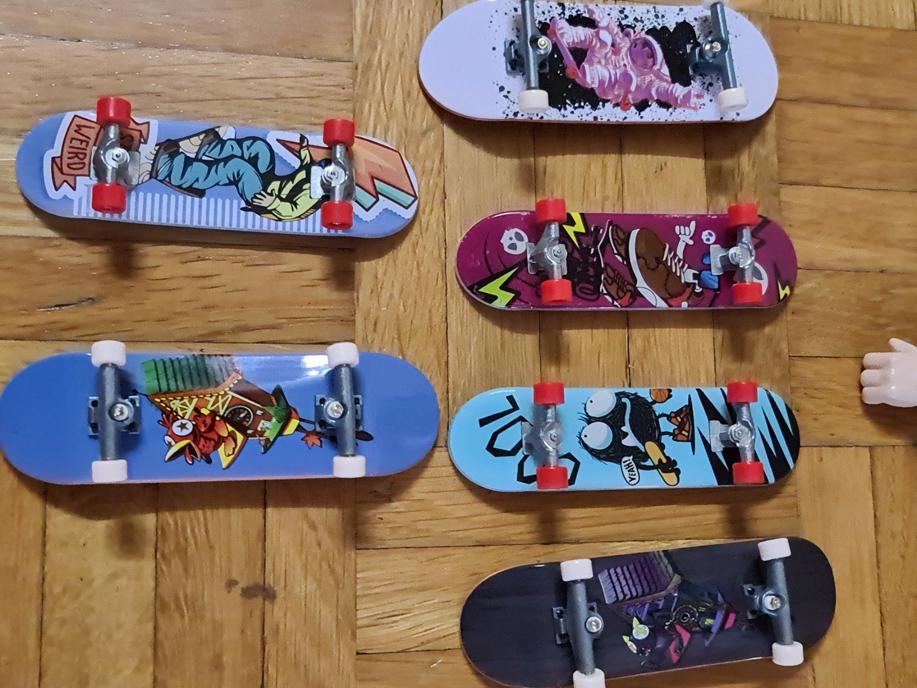 Statuette: Tech Deck Skateboard 6Stück – Usato da Thun venduto da erh_fs86