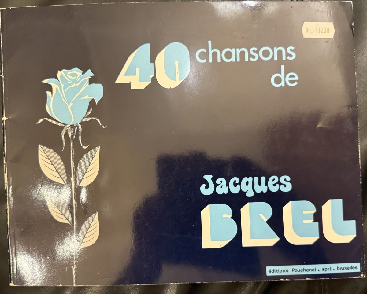 Bücher: Jacques Brel- Songbook- 40 Chansons- Noten/Text/Akkorde – Gebraucht aus hunzenschwil von Oldipark