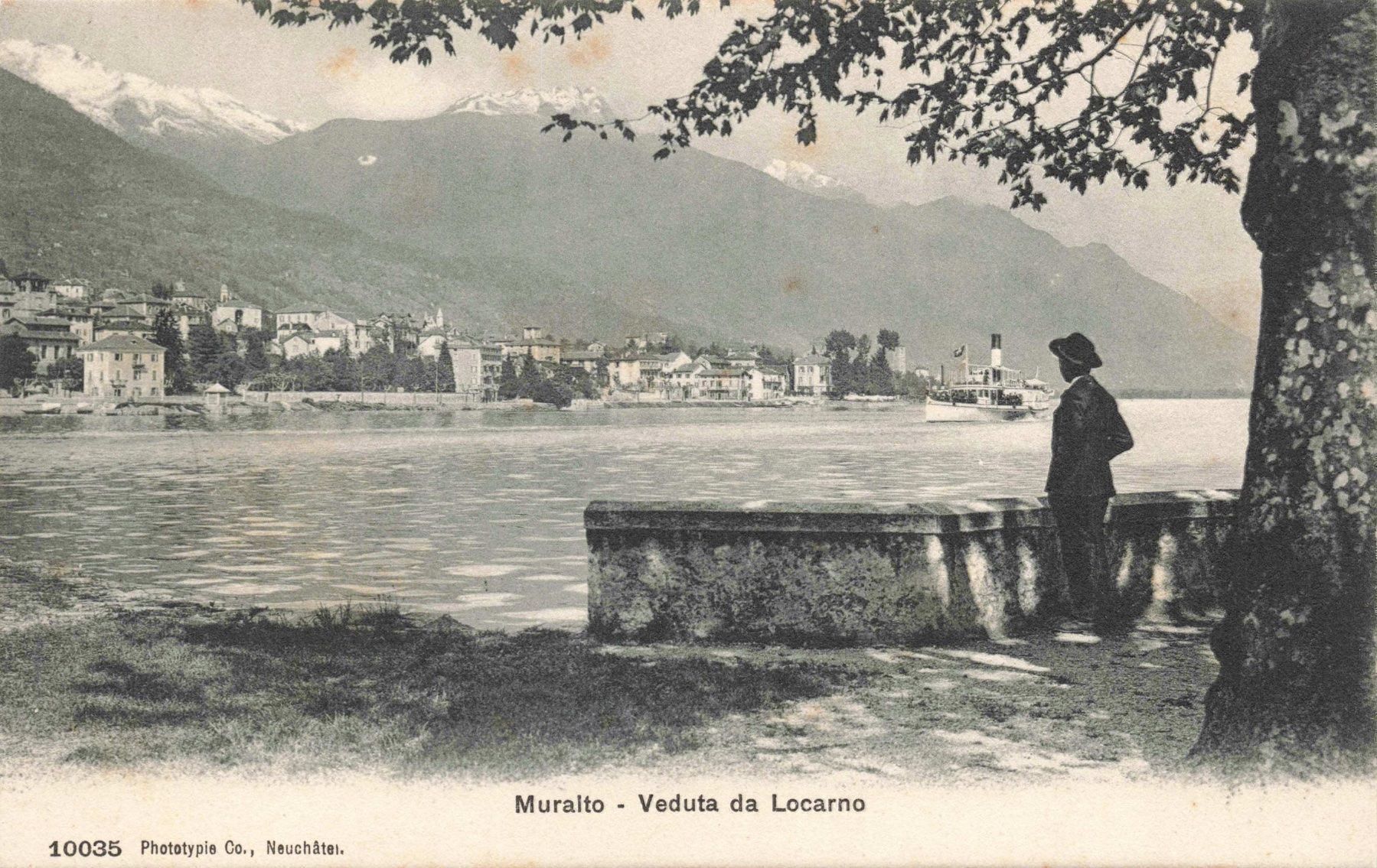 Cartoline postali: Muralto Locarno – Usato da Biasca venduto da Blenio71