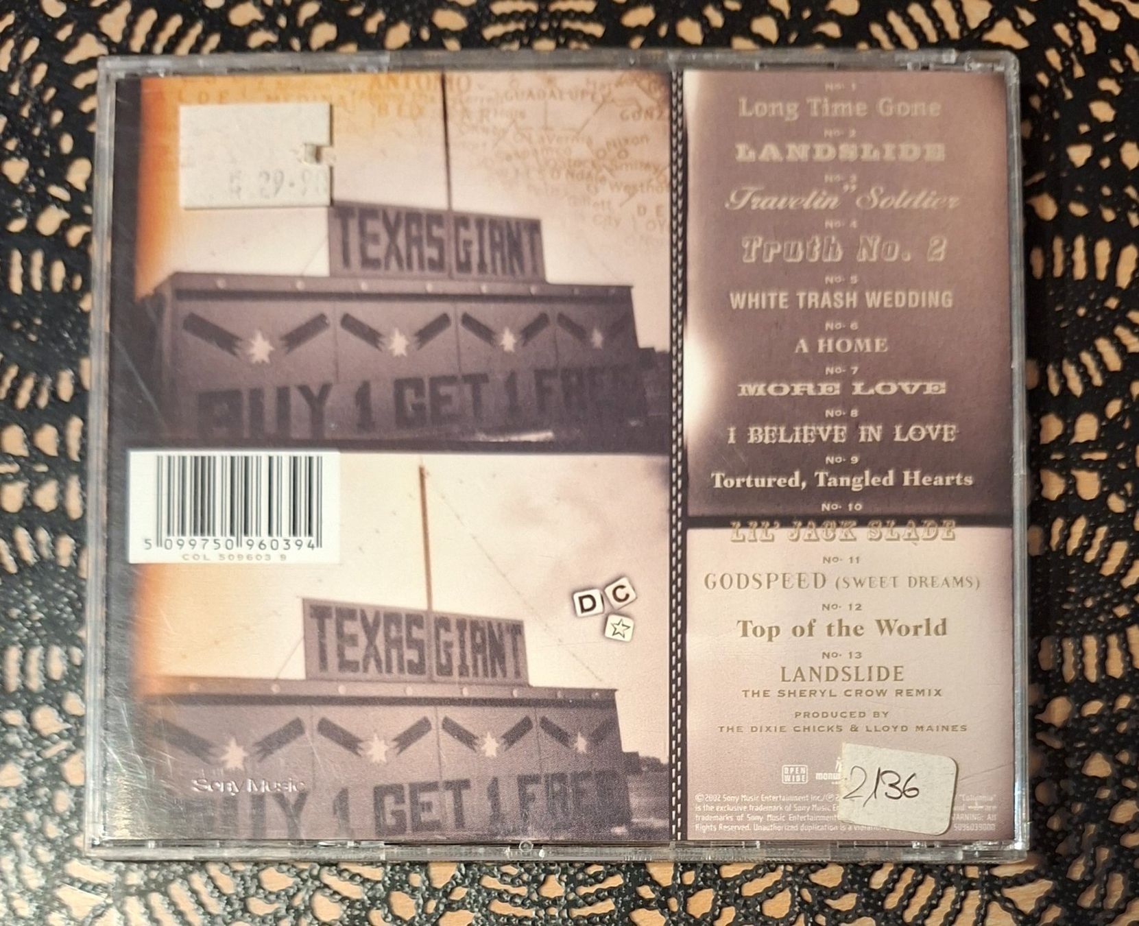 CD: Dixie Chicks - A Home, USA Pop CD Album 2002 – Usato da Schönenberg TG venduto da breiti12 1