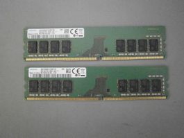 16GB = 2x 8GB DDR4 2666 Samsung für PC HP, DELL, Lenovo etc