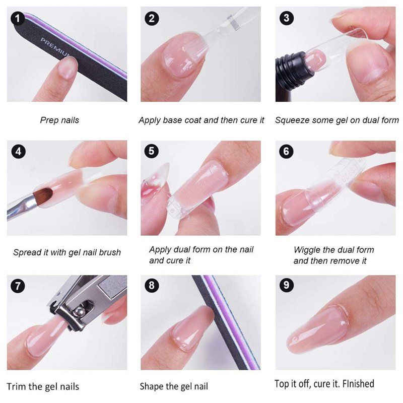 Unghie finte: Nail Dual Tips Square – Nuovo e nell'imballaggio originale da Riffenmatt venduto da Nail_Art_Outlet 3