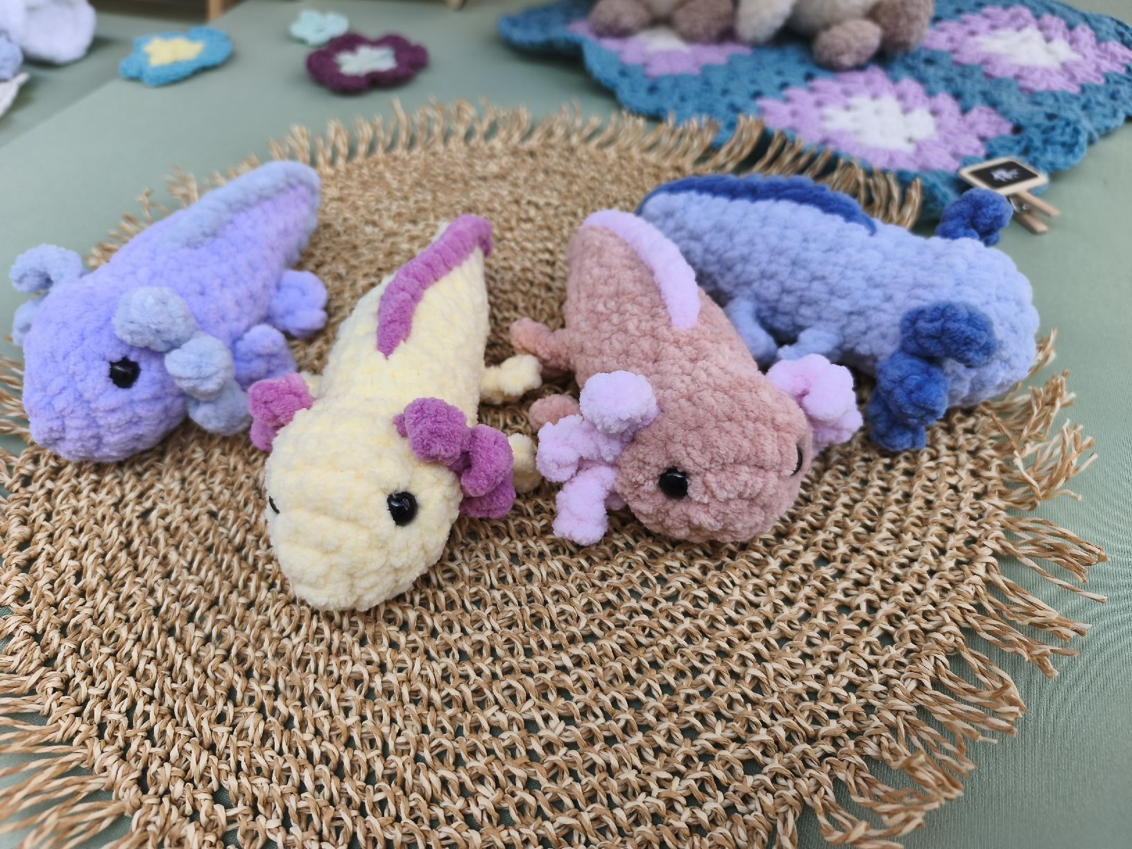 Giocattoli: axelotl crochet amigurumi – Nuovo e nell'imballaggio originale da Orbe venduto da don_ym8h