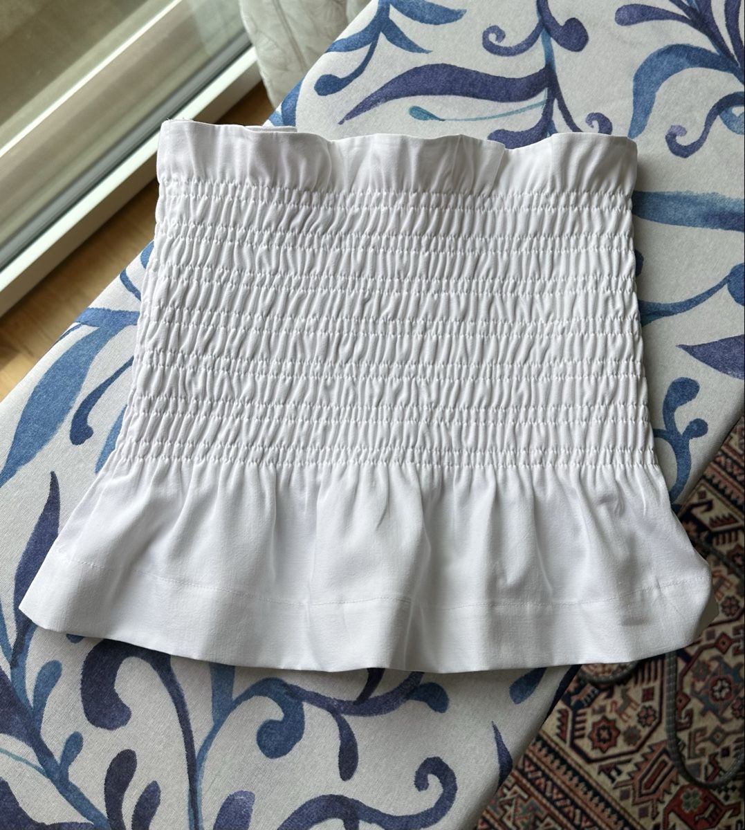 Top: Damen Bandeau Top Weiss S  – Nuovo (secondo la descrizione) da Biel/Bienne venduto da dasher346