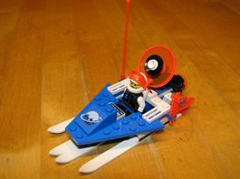 Lego Space Ice Plant 6834 Celestial Sled