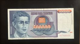 Jugoslawien 500000 Dinar 1993