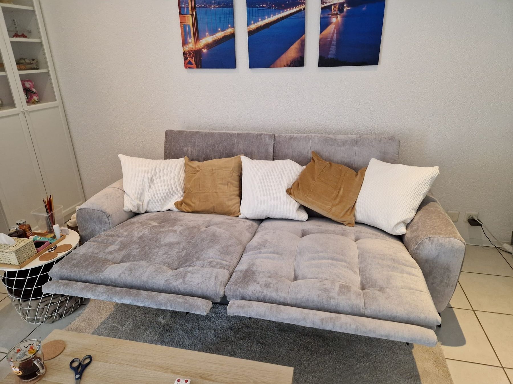 Conforama Divani: 3er Sofa POCO Conforama Neu!!! – Nuovo (secondo la descrizione) da Grindel venduto da Benj_96 1