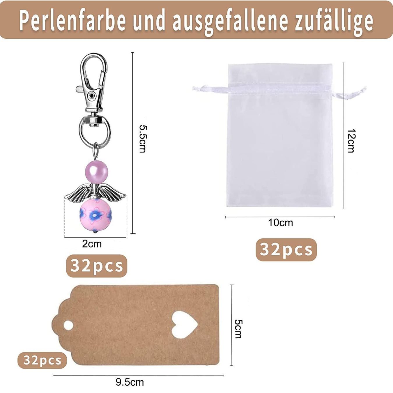 Tutte le decorazioni: 32PCS Hochzeit Gastgeschenke Kommunion – Nuovo (secondo la descrizione) da Thun venduto da Newnewshop 1
