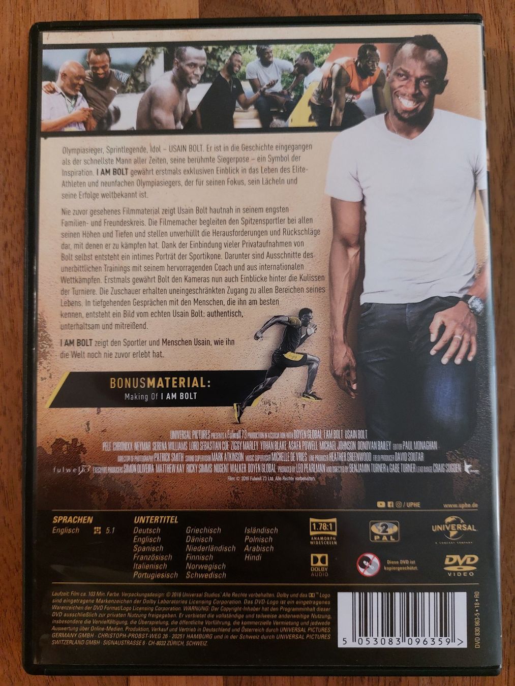 Alle DVDs: DVD - I Am Bolt – Gebraucht aus Rheinfelden von FilmAuktion 1