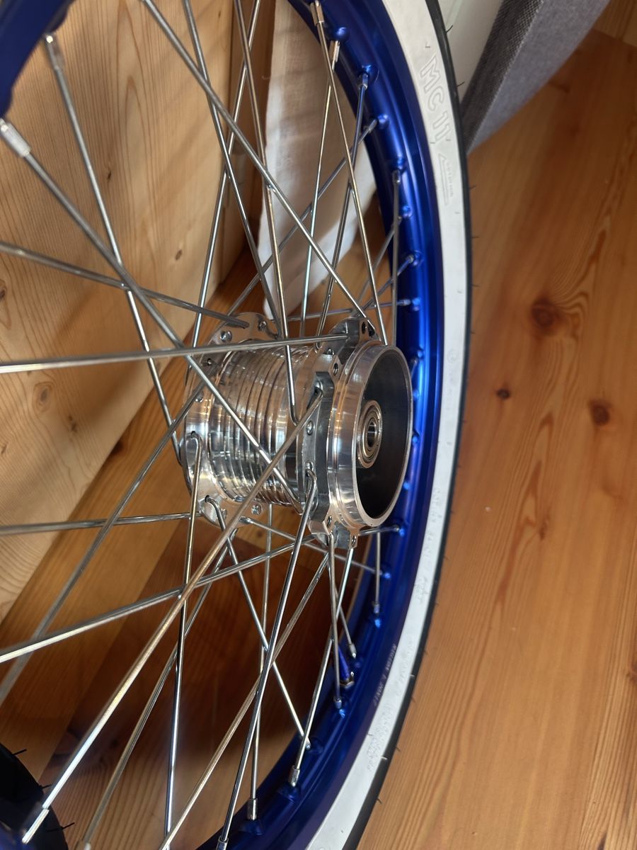 Puch Cerchioni: Puch Felgen Blau – Nuovo e nell'imballaggio originale da Chur venduto da spitfix 1