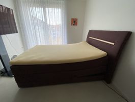 Boxspringbett mit Elektromotor