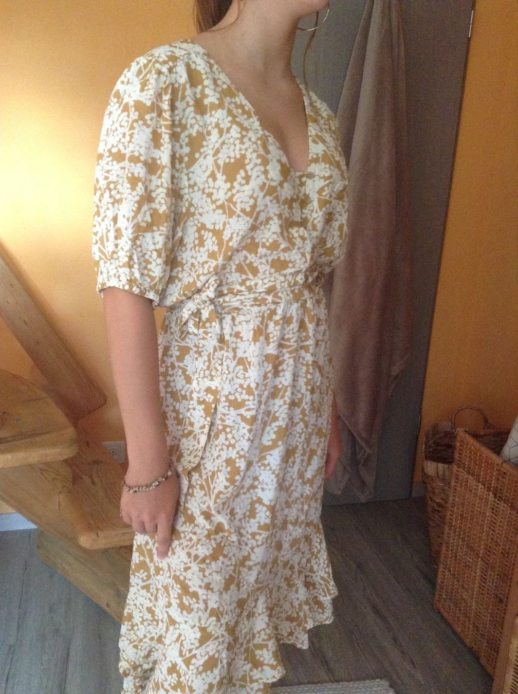 Nile Kleider: Wunderschönes, edles NILE Kleid NP: 249.- curry – Gebraucht aus Matten b. Interl von Sommerbrise12 3