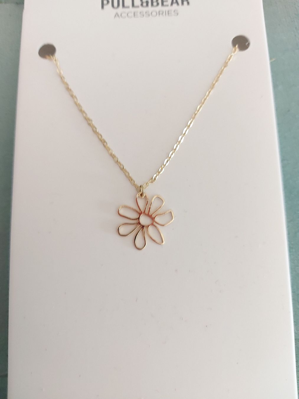 Catenine: Collier avec marguerite dorée – Nuovo e nell'imballaggio originale da Le Mont-Pèlerin venduto da jux_x96b 1