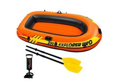 Schlauchboot Set Explorer Pro 200, Pumpe, 2 Ruder, Intex neu