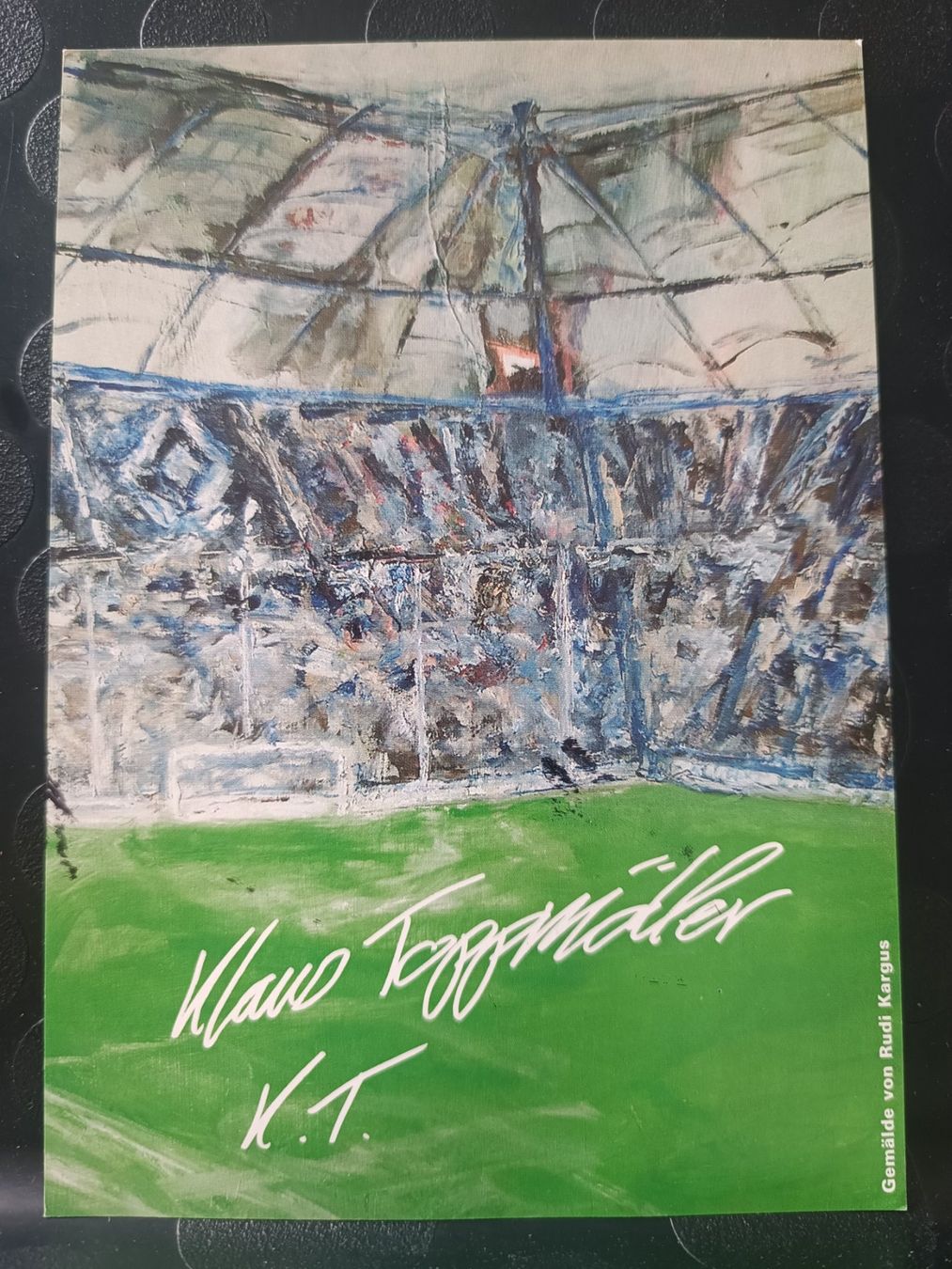 Autogramme: Klaus Toppmöller - HSV - Handsigniert – Gebraucht aus Menziken von Artographs 1