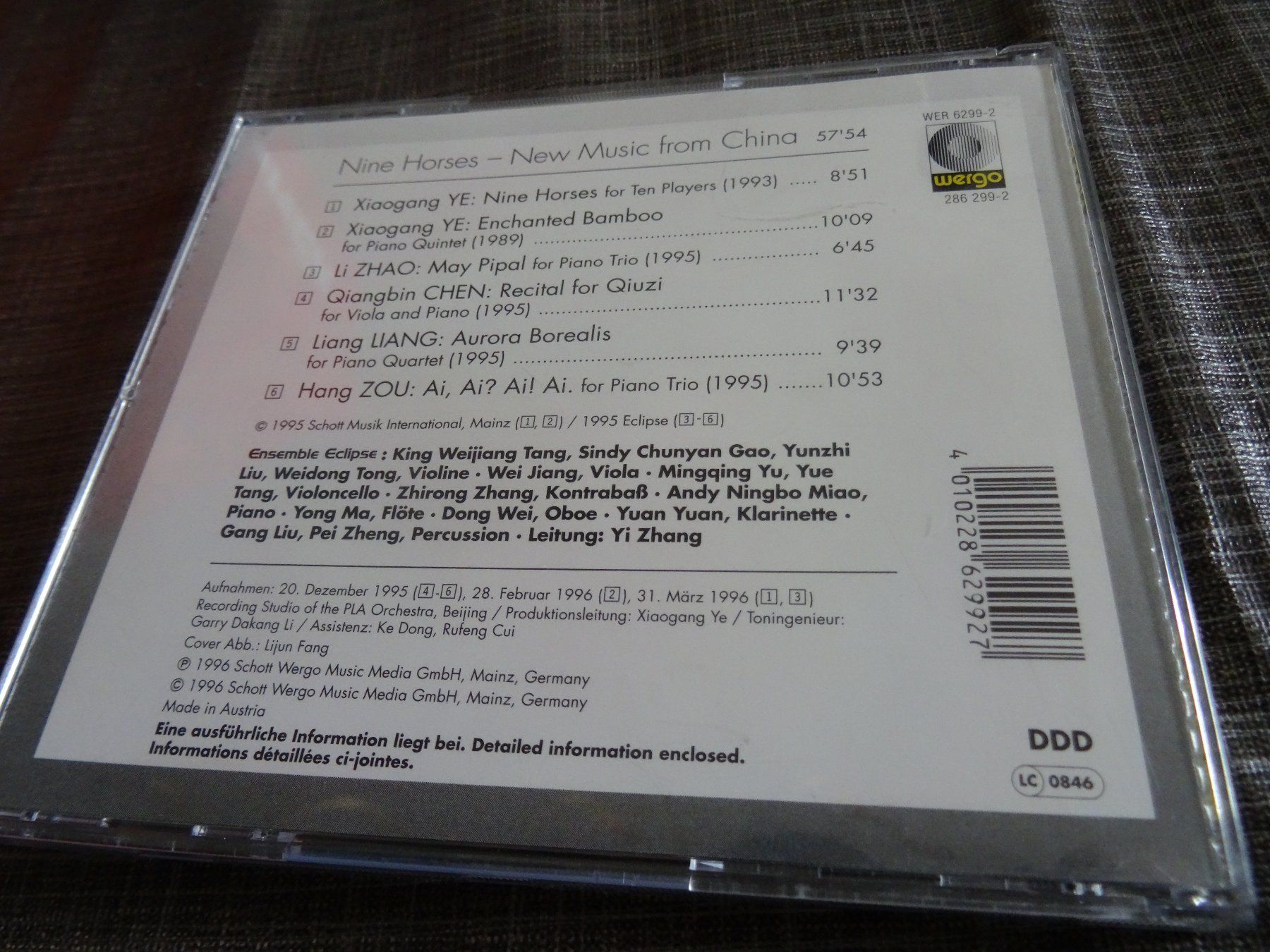 CD: Nine Horses - New Music from China - CD – Usato da Olten venduto da Disc-Ausverkauf 1