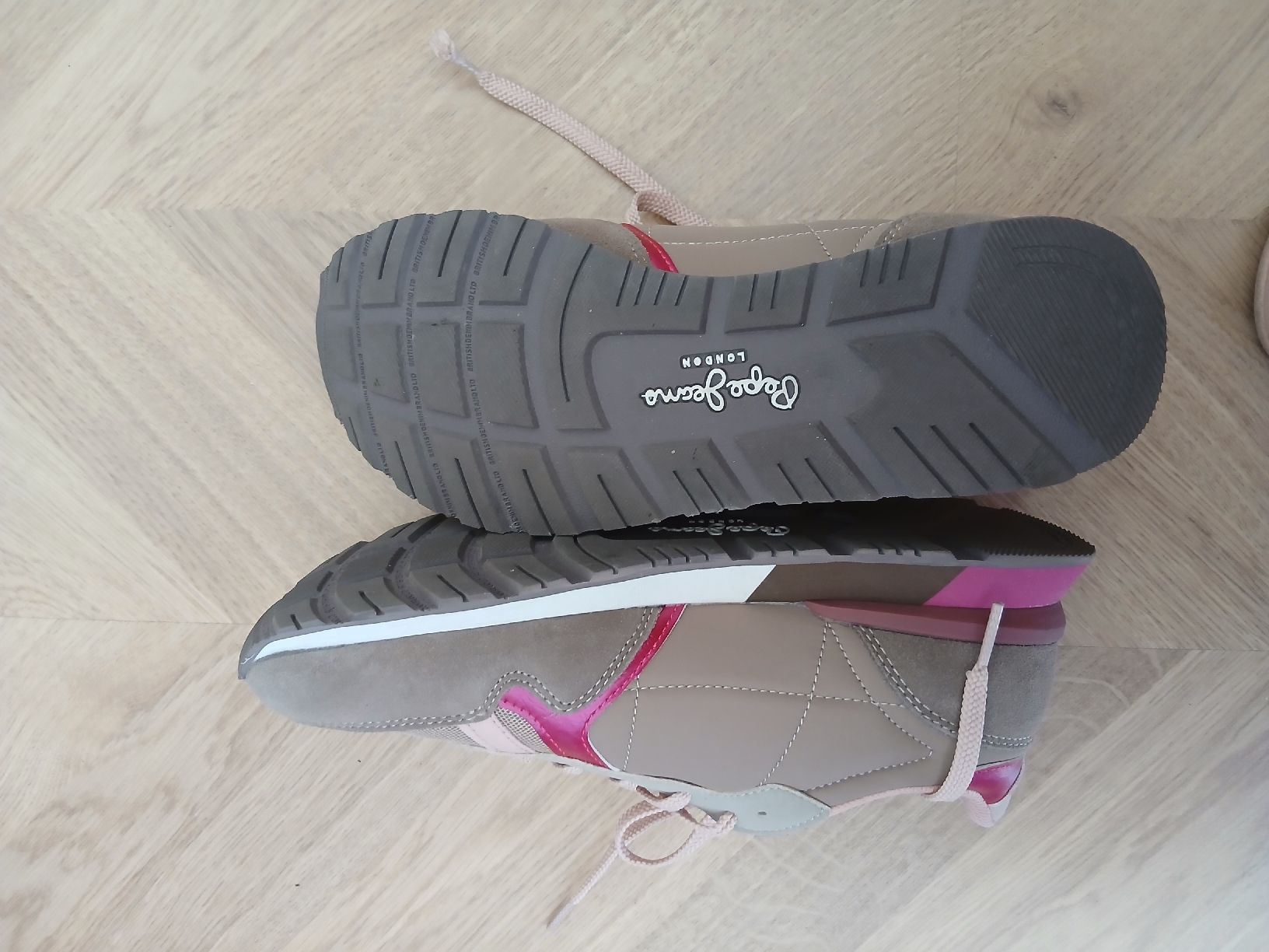 Pepe Jeans Scarpe da donna: Pepe Jeans Sneakers Brown Pink Size 40 – Nuovo (secondo la descrizione) da Wil SG venduto da tre_g2l7 3