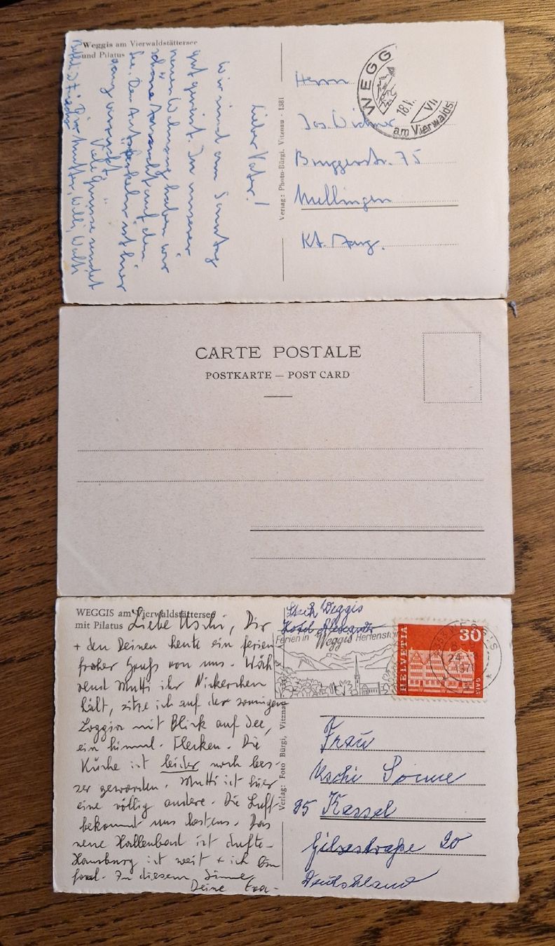 Cartoline postali: 3AK Weggis – Usato da Ebikon venduto da Donar50 1