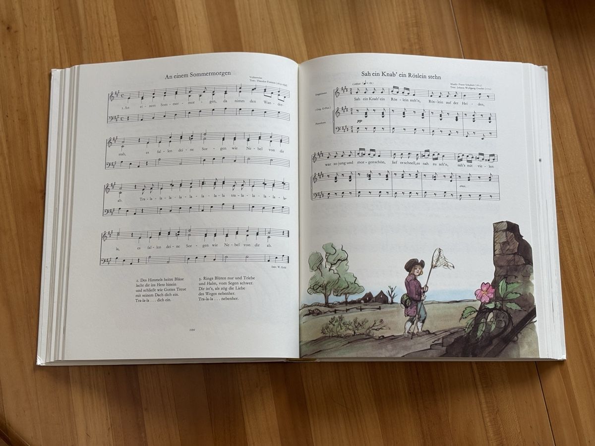 Libri: Das grosse Liederbuch - Anne Diekmann - Kinderlieder – Usato da Winterthur venduto da JAKU.SPACE 2