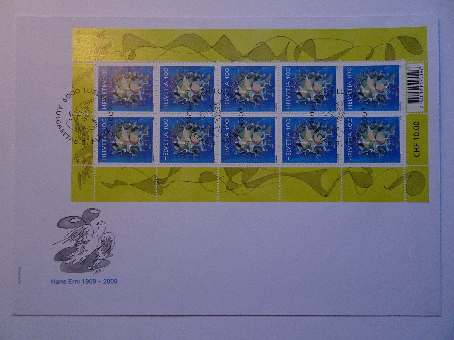 Tous les timbres: Grossbrief 2009 – Neuf (Voir description) à Aadorf par Chnorli-Furz