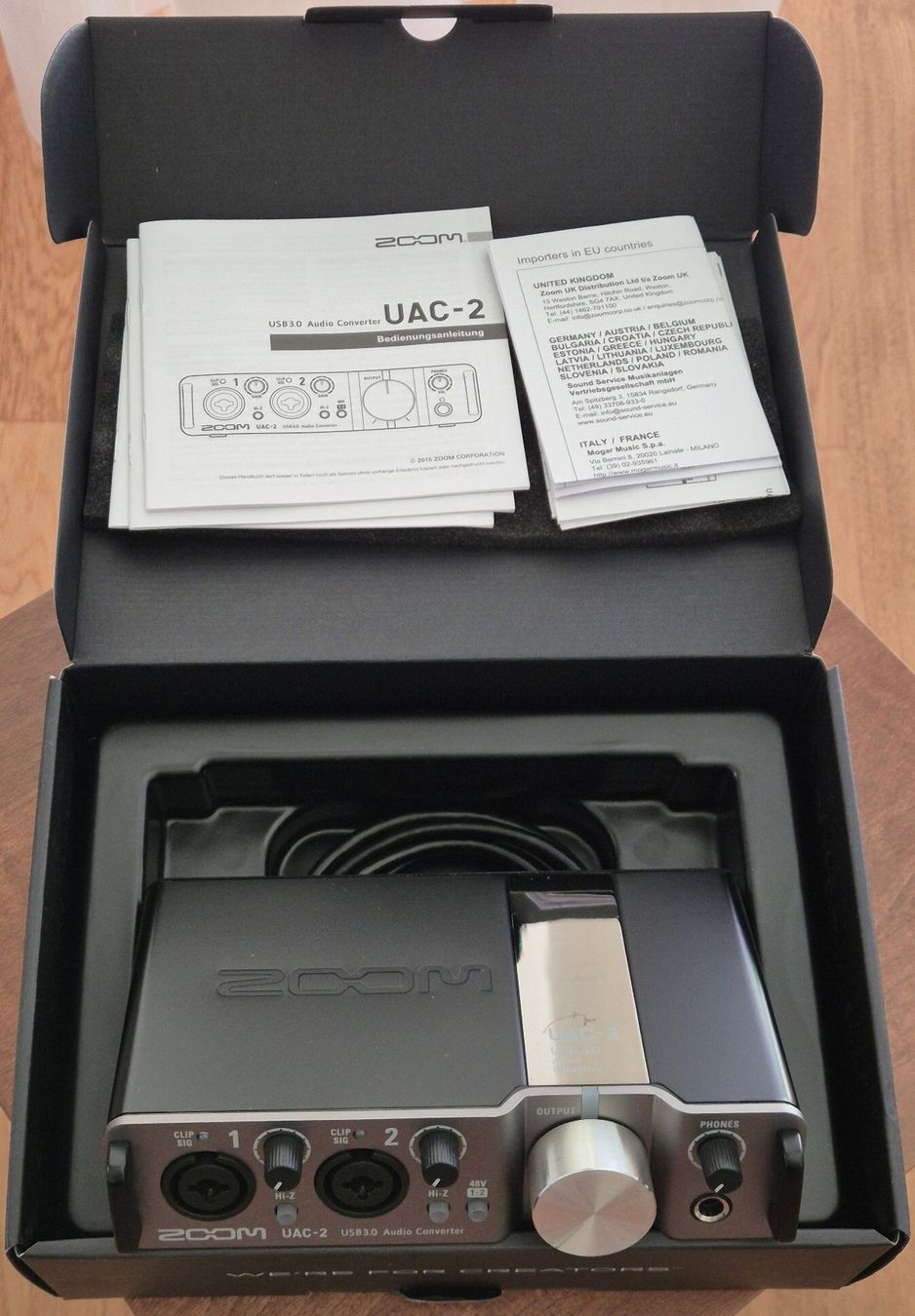 Zoom Studioequipment: ZOOM UAC-2 Audio Interface – Gebraucht aus Riehen von Pilab 2