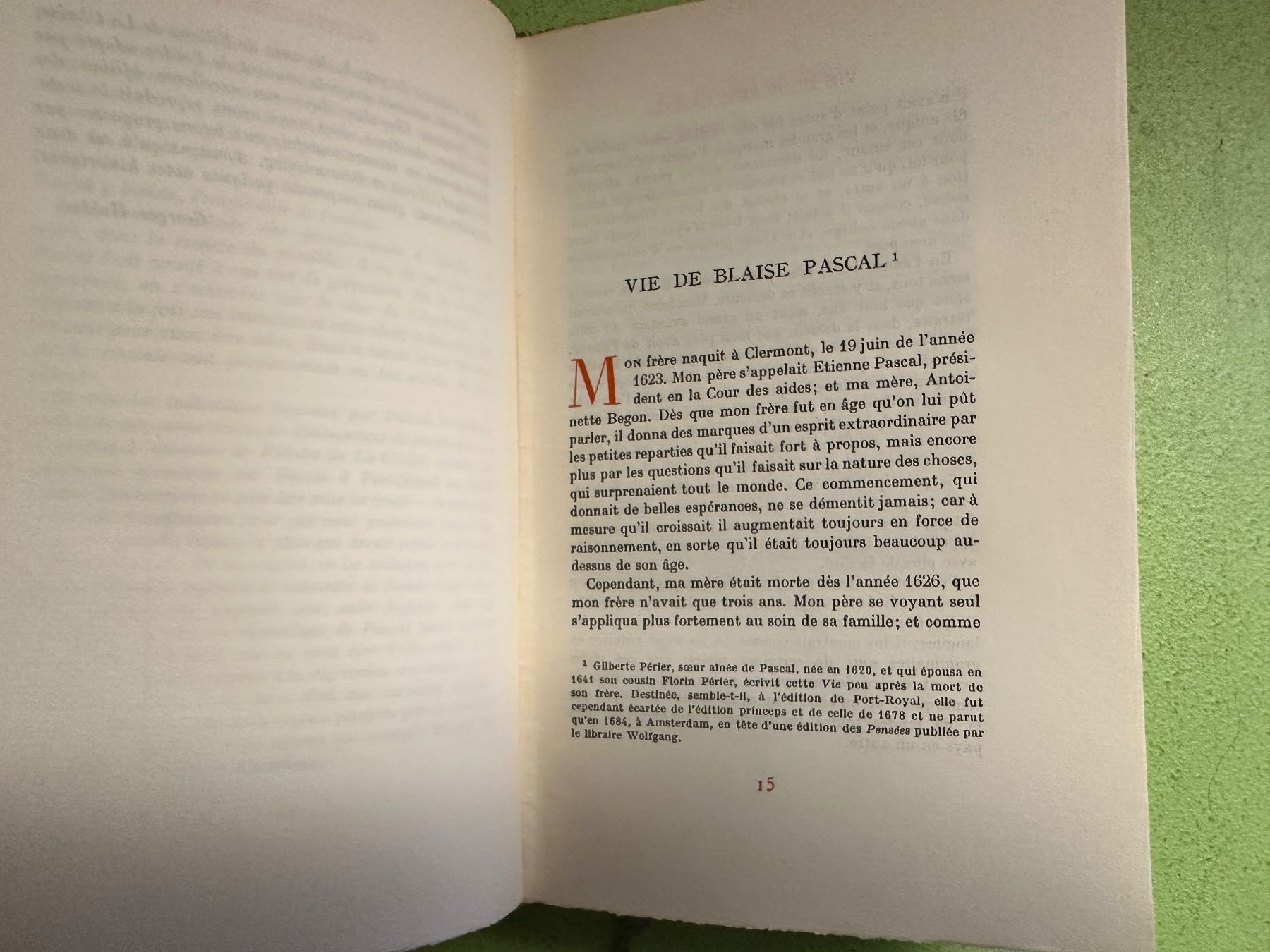 Libri: Pascal: Pensées. 1943 – Usato da Zürich venduto da allp 4