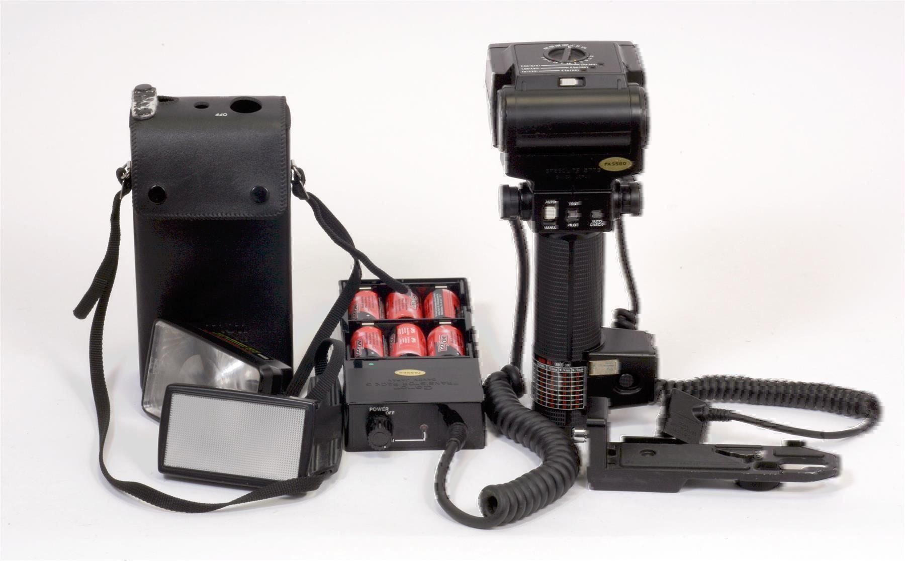 Canon Fotocamera: New F1+ Winder AE FN + Speedlight 577G – Usato da Bassersdorf venduto da Sugo 7