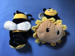 2 verhandelbare Kuscheltiere, Sunny, neu