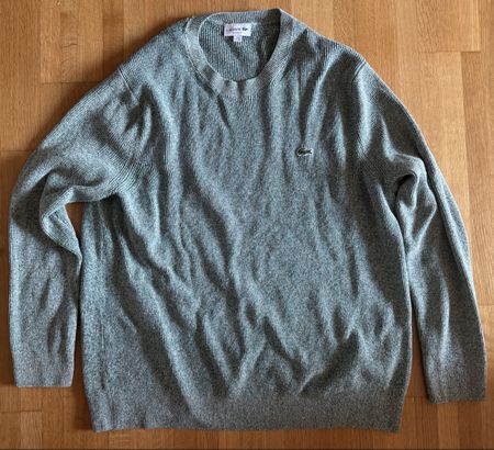 Lacoste Classic Pullover - Farbe: Grün | Grösse FR 8/US 3XL