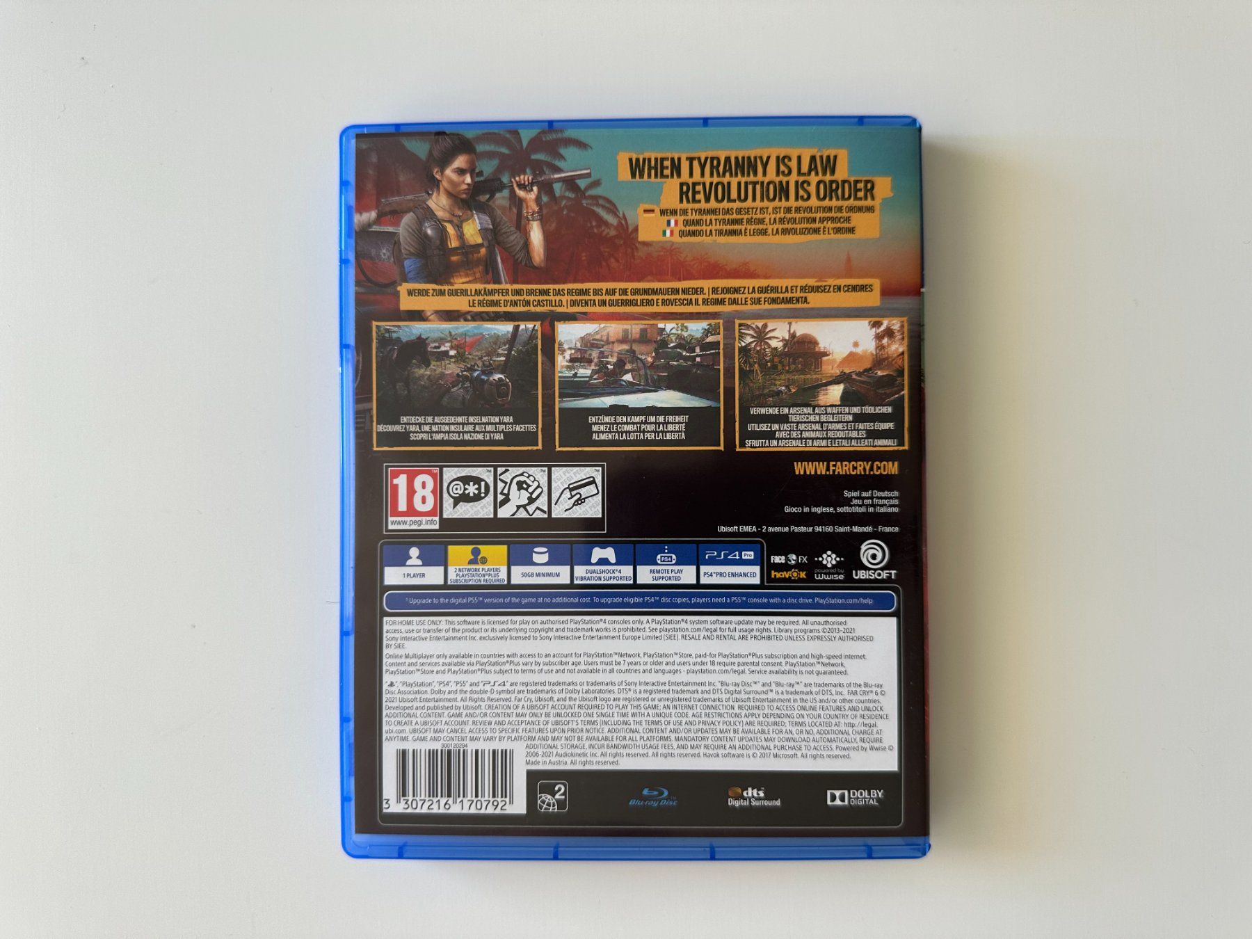 Sony Giochi: Far Cry 6, Sony Playstation 4, PS4, PS5 – Nuovo (secondo la descrizione) da Couvet venduto da nay_prh5 2