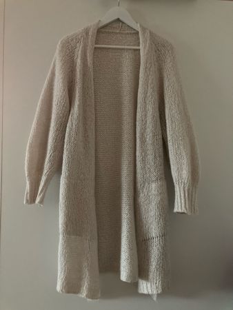 Wunderschöne Strickjacke, Cardigan, Beige, 1 Size