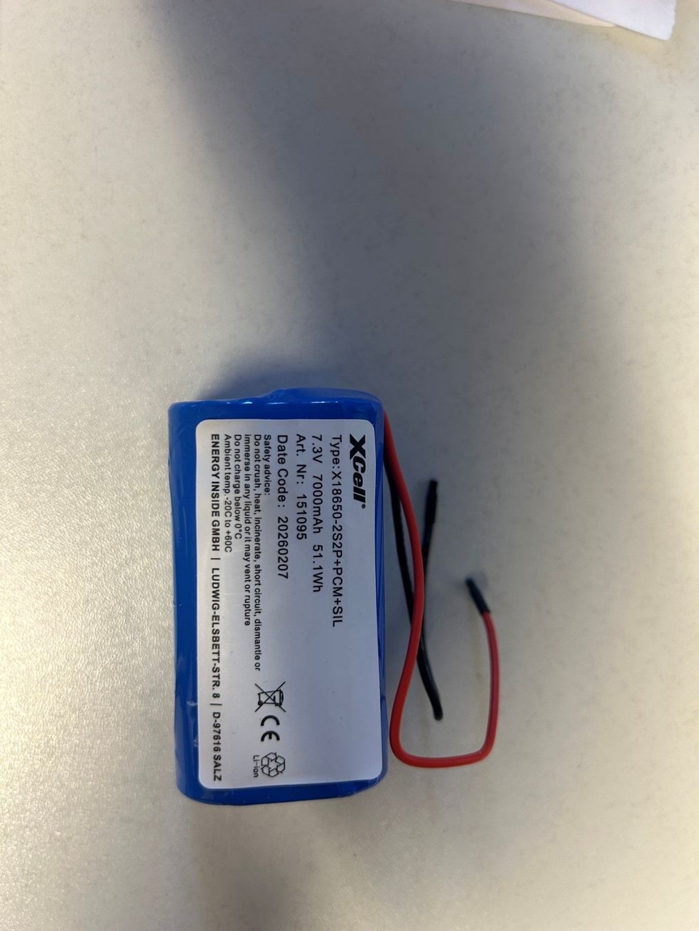 Caricatori & Batterie: Akku 7.3V 7000mA 51.1Wh – Nuovo e nell'imballaggio originale da Wolfertswil venduto da Oasg
