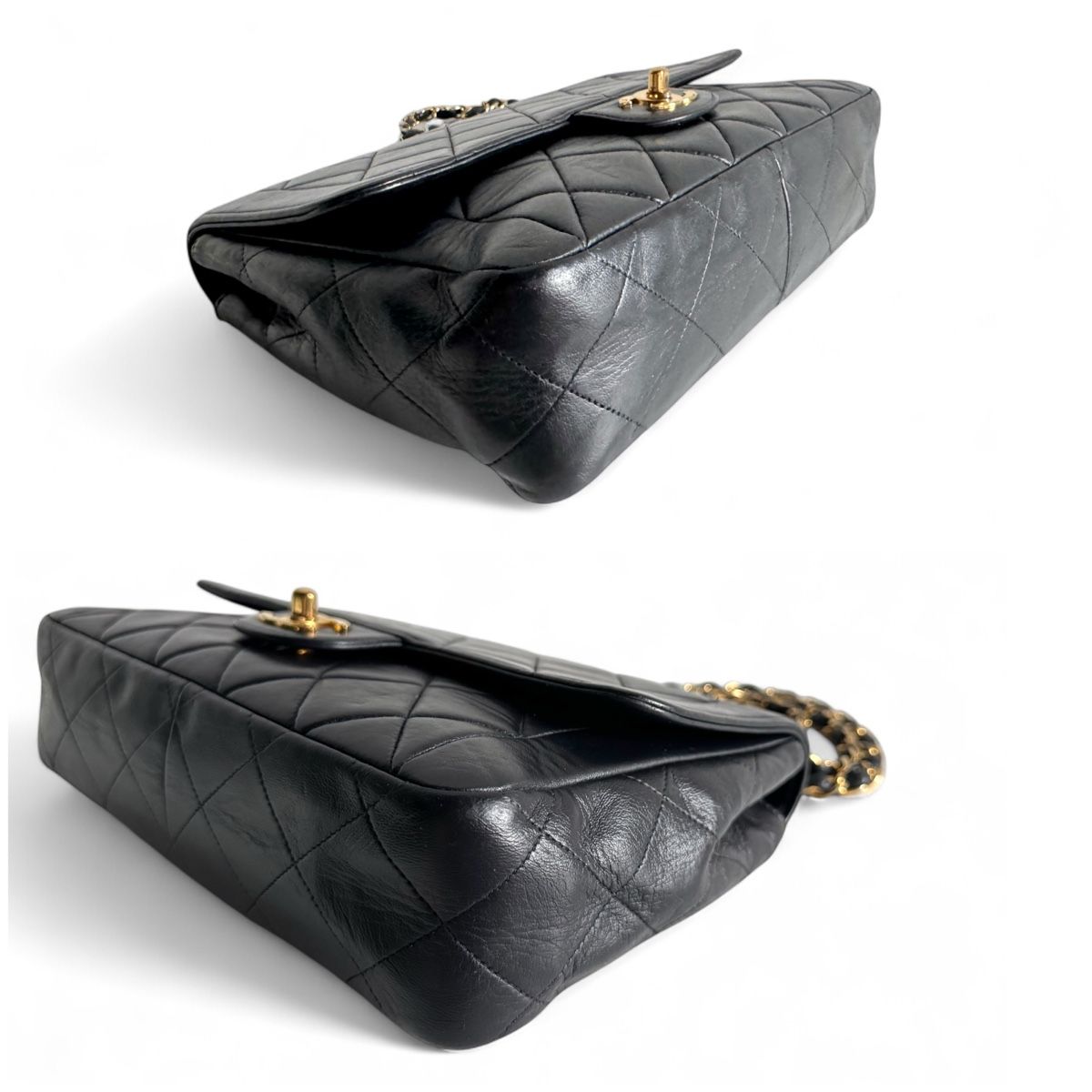 Chanel Taschen für Damen: CHANEL Lambskin Quilted Medium Single Flap Tasche – Gebraucht aus Kriens von hannaandkiko 5