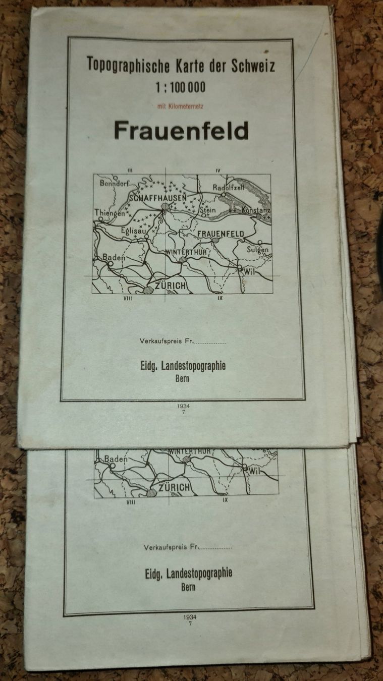 Cartoline: Cartes Topographique. – Usato da Cortaillod venduto da signep 6