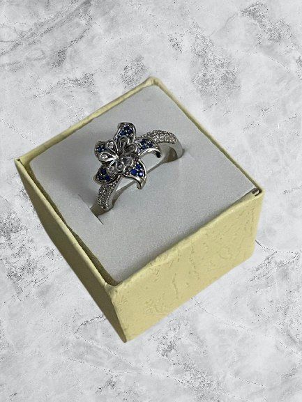 Anelli: Bague Argent 925 SaphirTaille 56 – Nuovo (secondo la descrizione) da Genève venduto da TradeCH 1