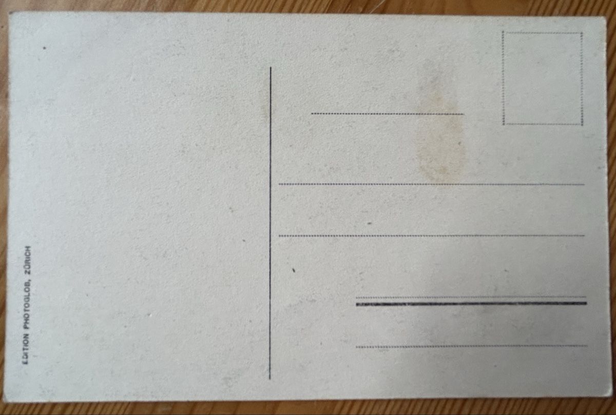 Cartoline postali: Alte AK Grosse Scheidegg mit Mönch und Eiger, ungelaufen – Usato da Lengnau BE venduto da AgriOttu 1