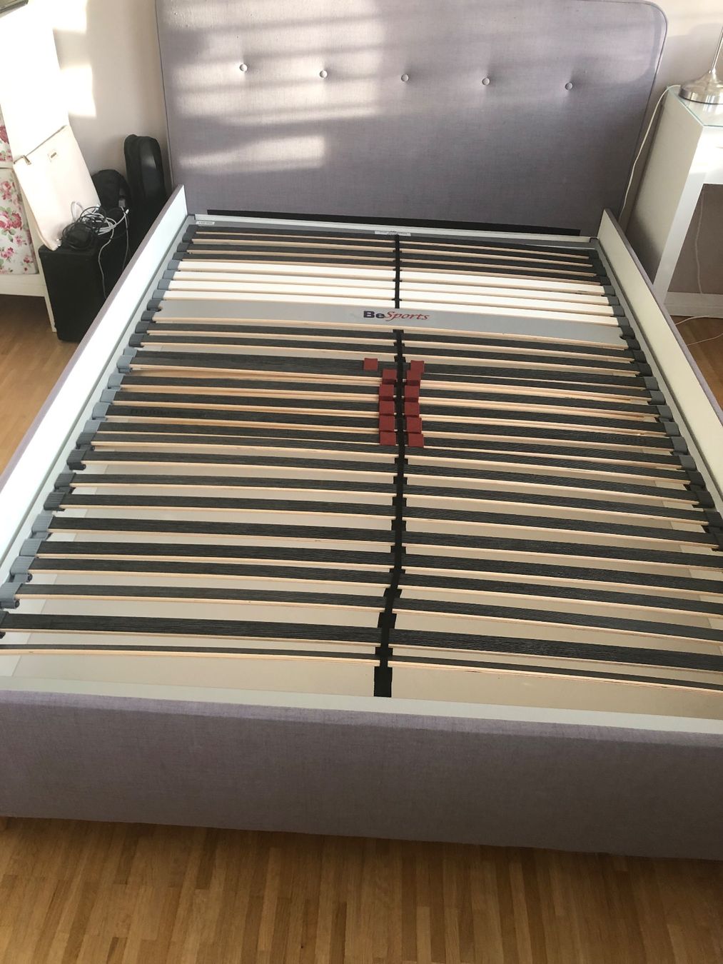 Letti: Polsterbett mit Lattenrost 140/200 – Usato da Heerbrugg venduto da hel_xc85 5