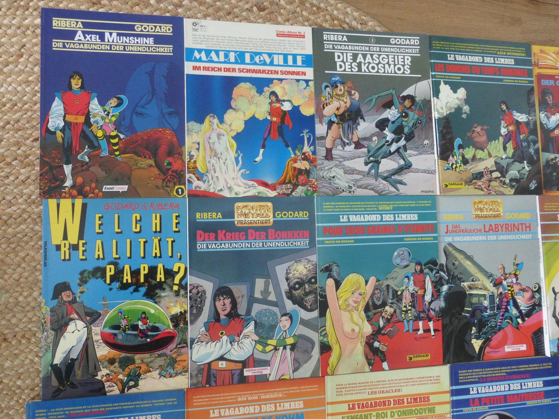Fumetti: Comic Sammlung Die Vagabunden der Unendlichkeit – Usato da Zumikon venduto da psisound 1