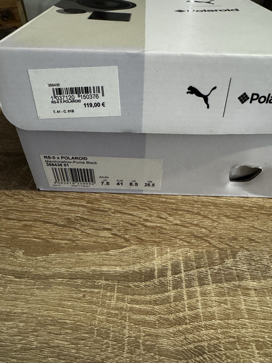 Puma Herrenschuhe: Puma RS-0 Polaroïd 7.5 (41) – Neu (gemäss Beschreibung) aus Vevey von Eiden77 4