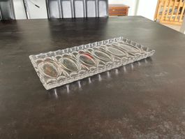 Ancien Plat en Cristal