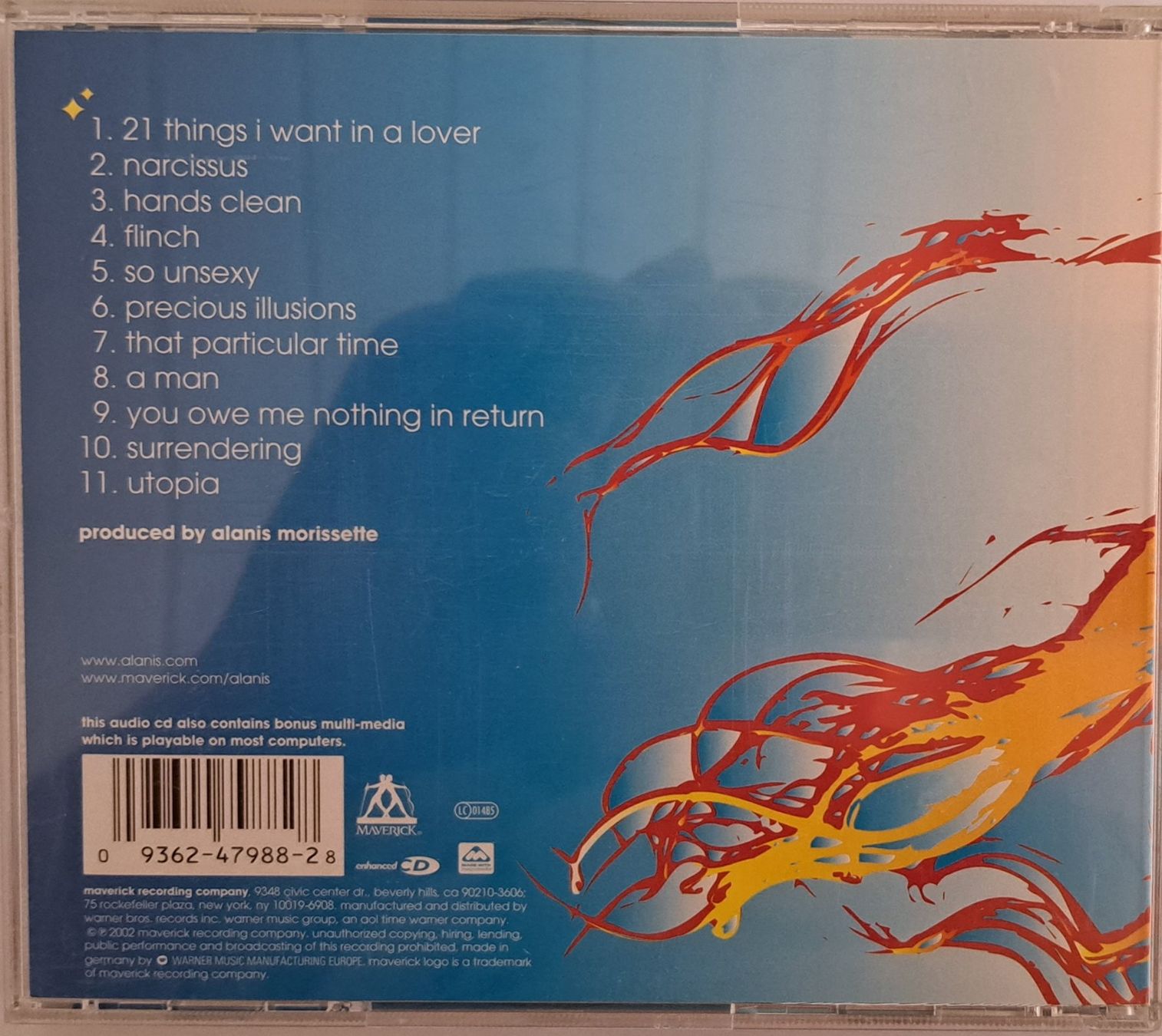CDs: ALANIS MORISSETTE "UNDER RUG SWEPT" – Gebraucht aus Tenniken von mik_6mxg 7