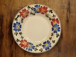 Vintage Nyon Keramik handbemalt – Schale 30 cm