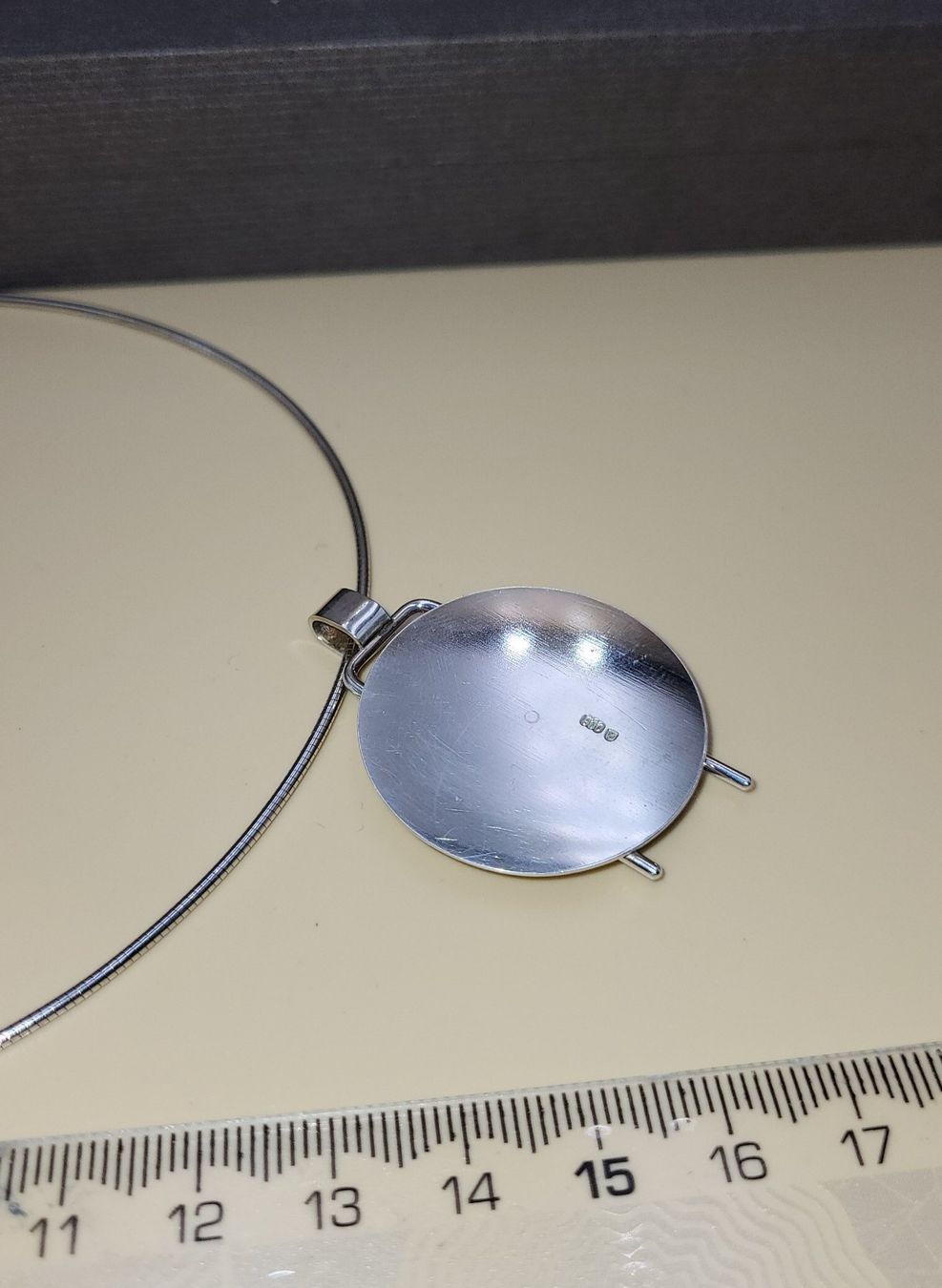 Catenine: Silber Collier mit Opal Anhänger, Goldschmiedearbeit – Usato da Wald ZH venduto da SwissPawnshop 9